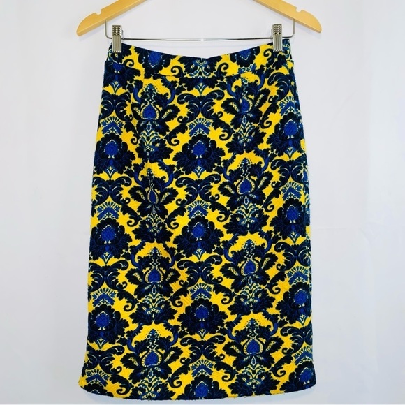 41 HAWTHORN Alyssa Printed Pencil Skirt Size Small - Picture 7 of 7